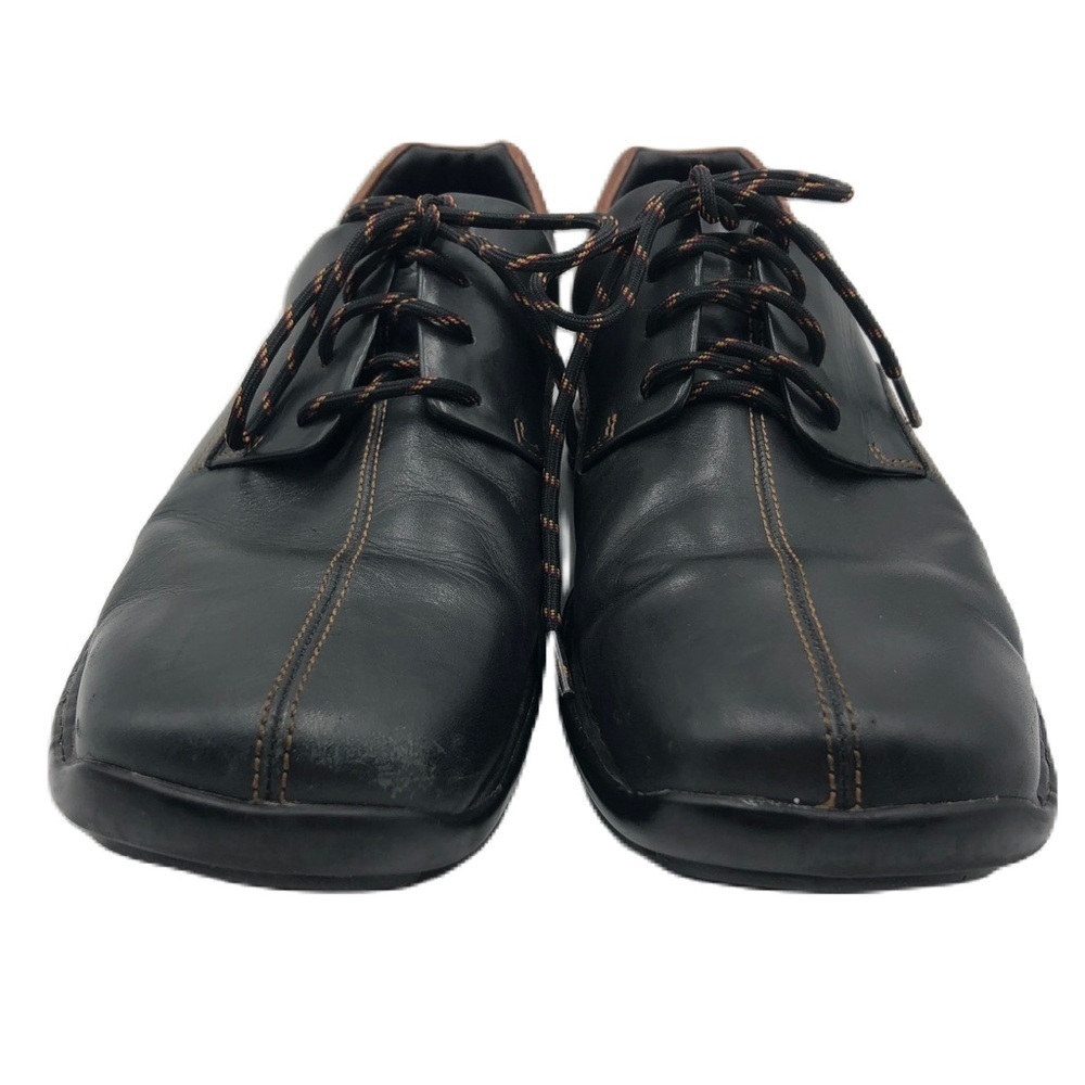 Cole Haan Men's Black Square Toe Lace Up Business Casual Comfort Size 9.5M - Picture 7 of 14